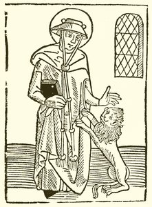 Saint Jérôme et son lion - English School
