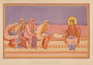 Saint Jérôme lisant à Eustachia et Paula - English School