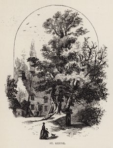 Saint Keyne (gravure) - English School