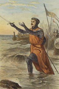 Saint Louis débarquant à Damiette