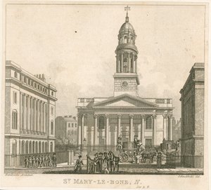 Église de St Marylebone, Londres - English School