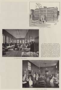 Hôpital Sainte-Marie, Paddington (lithographie) - English School
