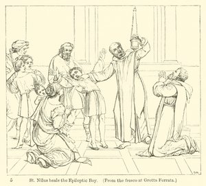Saint Nil guérit le garçon épileptique, d