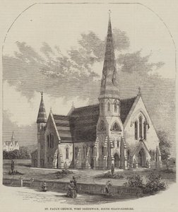Église Saint-Paul, West Smethwick, South Staffordshire - English School