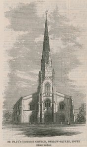 Église de district St Pauls, Onslow Square, South Kensington - English School