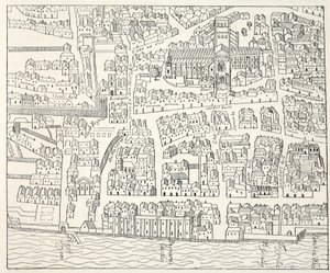 St Pauls et le quartier, du plan d