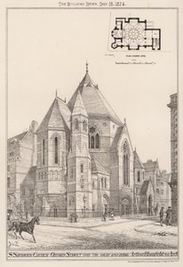 Église Saint-Sauveur, Oxford Street, pour les sourds et muets - English School