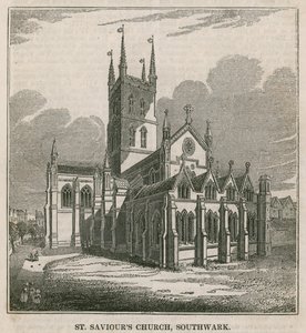 Église St Saviours, Southwark, Surrey - English School