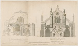 Église St Saviours, anciennement St Mary Overies, Southwark - English School
