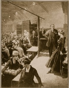 Spectacle pour les soldats aveuglés par la guerre, 1914-19