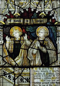 Vitrail dédié à Janetta, 7e Duchesse de Rutland, Transept Sud - English School