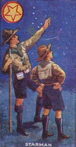 Badge scout Starman, 1923 - English School