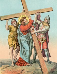 Station II Christ prend la croix sur son épaule