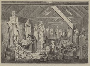 Salle des statues, Nouveaux bâtiments du Parlement - English School