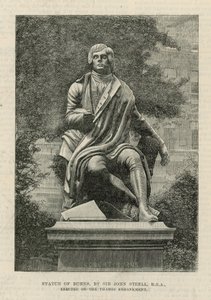 Statue de Burns, par Sir John Steell - English School
