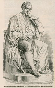 Statue du Dr Jenner - English School