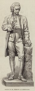 Statue du Dr Priestley à Birmingham - English School