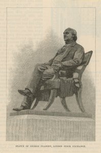 Statue de George Peabody - English School
