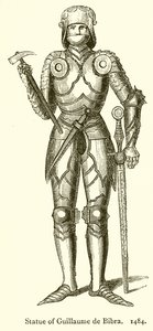 Statue de Guillaume de Bibra - English School