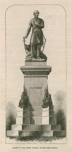 Statue de Sir James Outram - English School