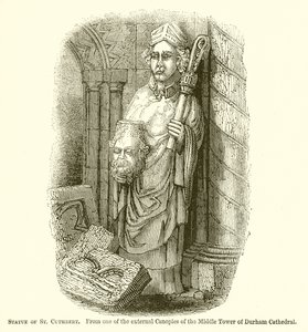 Statue de Saint Cuthbert