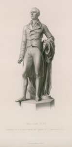 Statue de William Pitt - English School