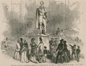 Statue du duc de Wellington, érigée dans la cour de la Tour de Londres