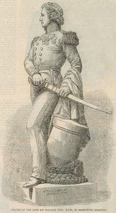 Statue du défunt Sir William Peel - English School