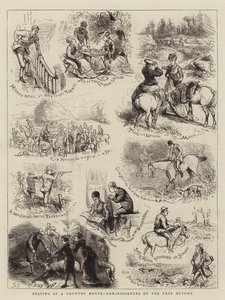 Séjour dans une maison de campagne, souvenirs de l