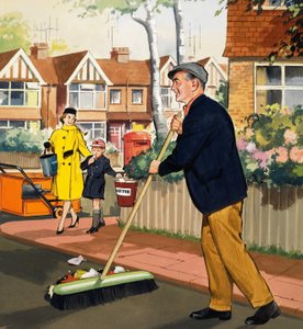 Balayeur de rue - English School