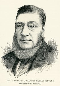 Stephanus Johannes Paulus Kruger Illustration pour The Graphic - English School