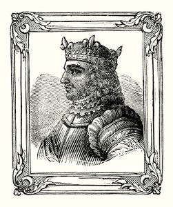 Étienne est né en 1104, couronné en 1135, mort en 1154 - English School