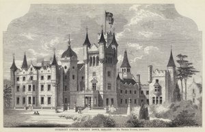 Château de Stormont, comté de Down, Irlande (gravure) - English School