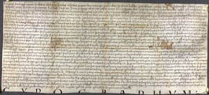Charte de Stowe 37, Testament d