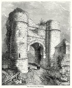 Strand Gate, Winchelsea (gravure) - English School