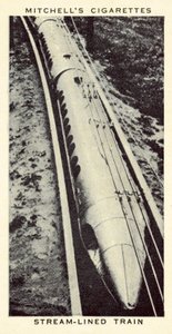 Train aérodynamique (lithographie) - English School