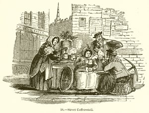 Étal de café de rue