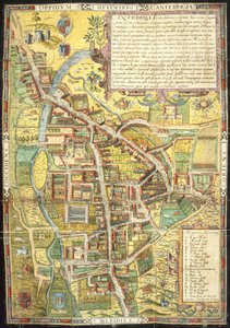 Plan de rue de Cambridge - English School
