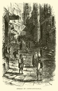Rue à Constantinople - English School