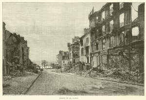 Rue à Saint-Cloud, novembre 1870 - English School