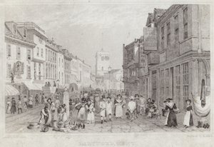Scène de rue de Dartford dans le Kent - English School