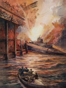 Sous-marin C3, rempli d