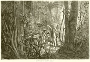 Adoration du soleil par les Indiens d