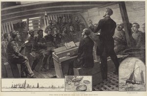 Service du dimanche dans la flotte de pêche de la mer du Nord, la mission de l