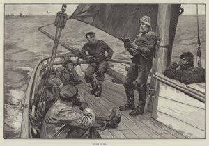 Dimanche en mer (gravure) - English School