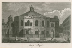 Chapelle de Surrey, Blackfriars Road, Southwark (Chapelle de Rowland Hill) - English School