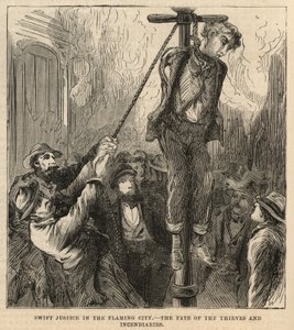 Justice rapide dans la ville en flammes - English School