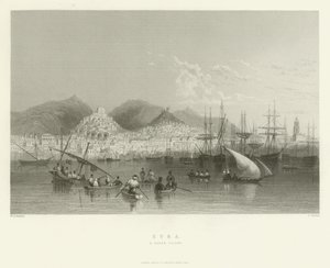 Syra, une île grecque, 1837 - English School