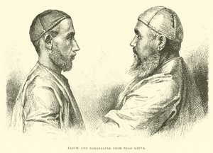 Tadjik et Karakalpak près de Khiva - English School