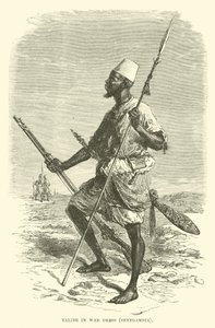 Talibe en tenue de guerre, Sénégambie - English School
